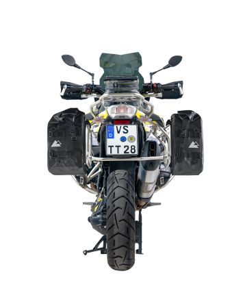Soft yan çanta seti EXTREME Edition, BMW yan çanta taşıyıcısı için, BMW R1250GS/A, R1200GS/A (LC),  F900GS/A, F850GS/A
