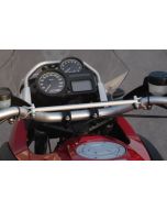 Gidon ara borusu 22/25 290, boru gidonlu modeller için, örn: BMW 1200GS/Adventure(-2012) / Husqvarna TE 449 ab 2010, Kawasaki Versys 1000, Honda Varadero veya Transalp 2000