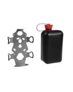 ZEGA Pro/ZEGA Mundo bidon taşıyıcı & 2 litre bidon (geniş ağızlı)