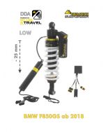Touratech Suspension arka amortisör, -25mm alçak, BMW F850GS (2018-) DDA / Plug & Travel