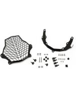 Paslanmaz çelik far koruma, kolay sökülebilir, siyah braket, KTM 1050 Adventure/ 1190 Adventure/ 1190 Adventure R
