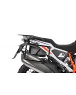 Paslanmaz çelik yan çanta taşıyıcısı, siyah, KTM 1290 Super Adventure S/R (2021-)