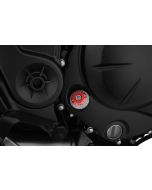 Özel aletli yağ doldurma kapağı, kırmızı  eloksallı, Kawasaki Versys 650 (MY ≥ 2012)/ Versys 1000 