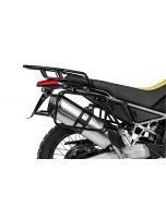 Paslanmaz çelik yan çanta taşıyıcısı, siyah, Aprilia Tuareg 660