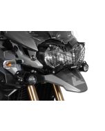 Paslanmaz çelik Far koruma, siyah, kolay sökülebilir, Triumph Tiger 800/ 800XC/ 800XCx ve Tiger Explorer