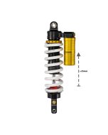 Touratech Suspension arka amortisör, Extreme2 +25mm, Yamaha Tenere 700