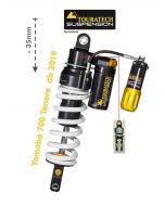 Touratech Suspension amortisör, -35mm alçaltma, " Extreme" , Yamaha 700 Tenere (2019-)