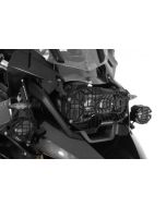 Paslanmaz çelik far koruma, kolay sökülebilir, LED far için, BMW R1200GS MY ≥ 2013/ BMW R1200GS Adventure MY ≥ 2014, siyah