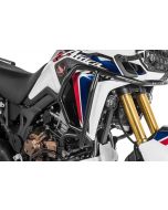 Üst koruma demiri, siyah, paslanmaz çelik, Honda CRF1000L Africa Twin