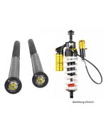 Touratech Suspension ön & arka set, BMW F900GS, tip: Extreme2