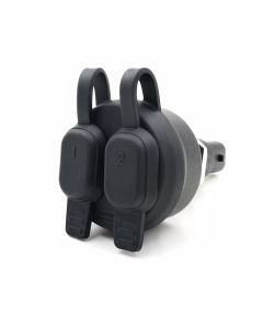 Çiftli USB A + C soket, hızlı şarj işlevli, BMW motosikletler için