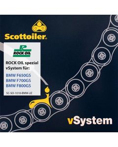 Scottoiler vSystem zincir yağlama sistemi, BMW F650GS / F700GS / F800GS (2008-2016)