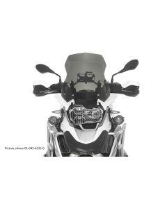 Desierto IV karenaj, beyaz, şeffaf yüksek rüzgarlık, BMW R1200GS (LC) 2013-2016 / Adventure'a uyumlu değil