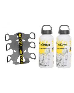 ZEGA Pro/ZEGA Mundo çift suluk taşıyıcı & Touratech alüminyum 0.6 litre 2x suluk