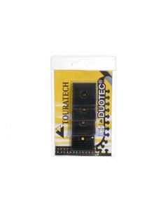 Duotec Extra güçlü Velcro 4 adet 32 mm x 32 mm, vidalanabilir