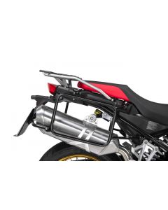 Paslanmaz çelik yan çanta taşıyıcısı, siyah, BMW F900GS Adventure, F850GS/ Adventure, F800GS(2024-), F750GS
