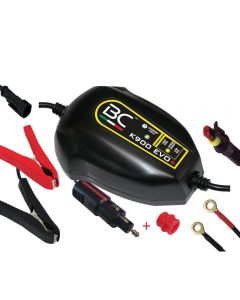 BC K900 EVO+ akü şarj cihazı, kurşun asit ve lityum aküler için 
