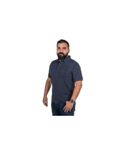 Polo Shirt "Since 1990" erkek, mavi