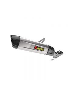 Akrapovic slip-on susturucu, Titan & siyah, Honda CRF1100L Africa Twin/ CRF1100L ADV Sports (2020-)