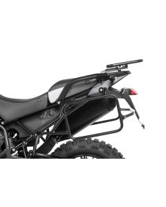 Yan çanta taşıyıcı, paslanmaz çelik, siyah, Triumph Tiger 900
